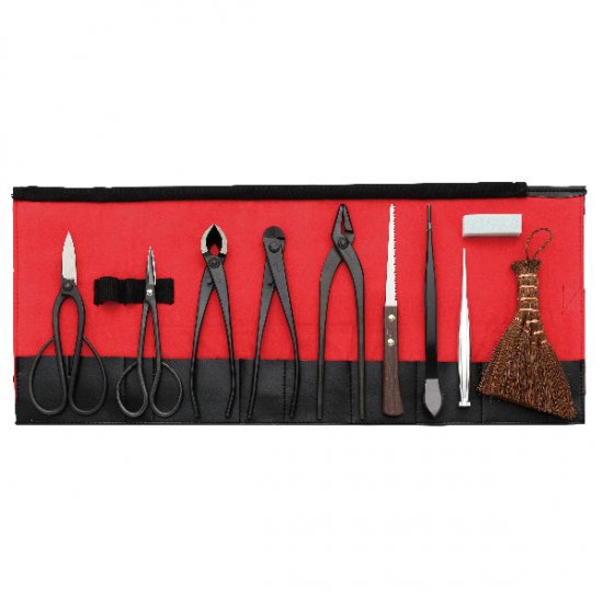 盆栽１０点セット 2997/Bonsai tool set 10pcs.