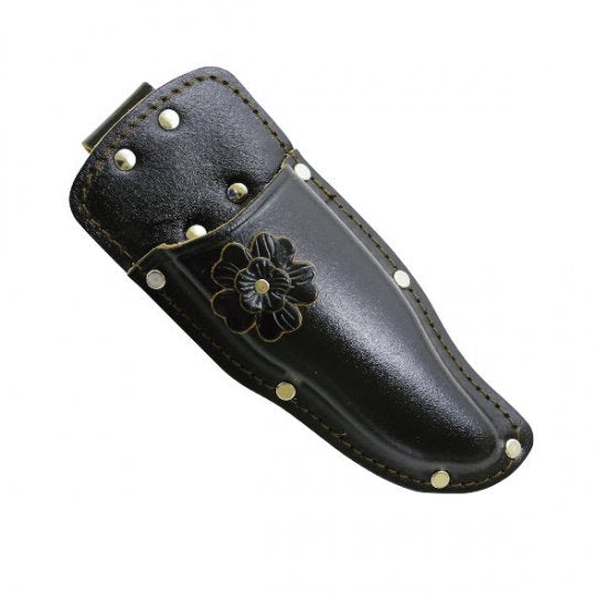 花付剪定鋏ケース　特大　黒 2594　/　Pruning shears leather case